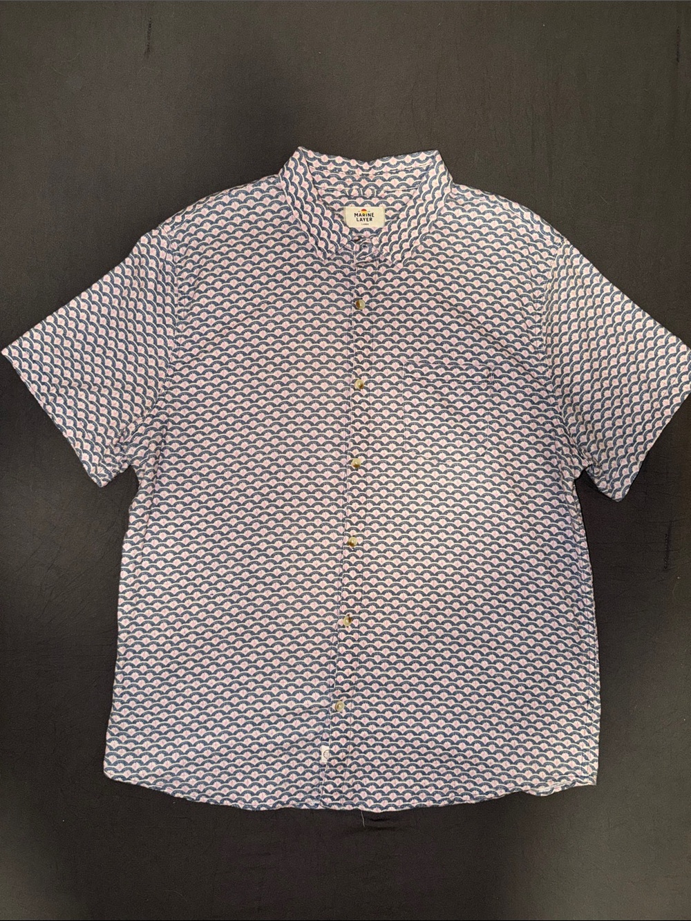 Marine Layer Stretch Selvage Short Sleeve Shirt